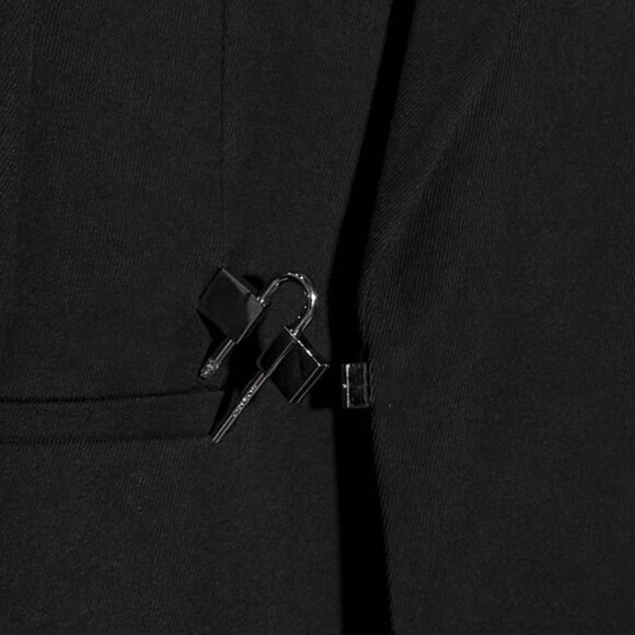 Givenchy Black U-Lock Oversized Blazer - Picture 4 of 12